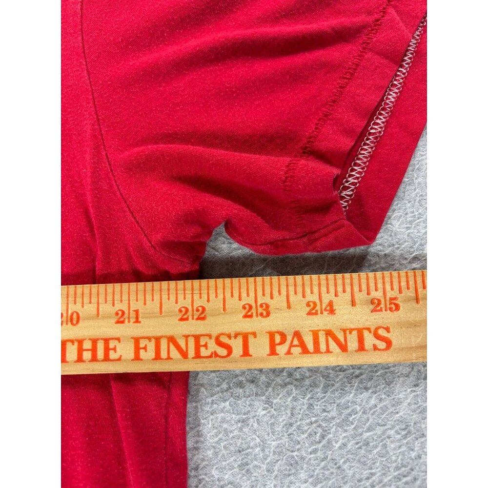 San Francisco 49ers Tailored Fit Sideline NFL Tee Shirt (Men's XL) Red - Picture 8 of 12